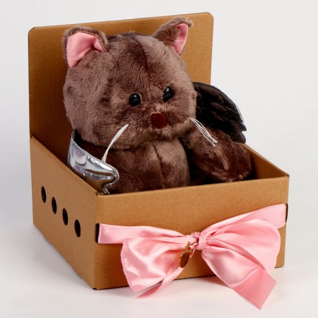 Soft toy "Milashka Marta", a cat, 25 cm-1