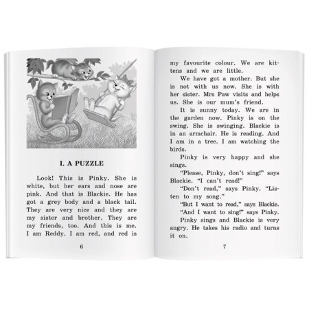 Foreign Language Book. Funny stories of Raddy's kitten. Home reading. Puchkova Yu. Ya.-1