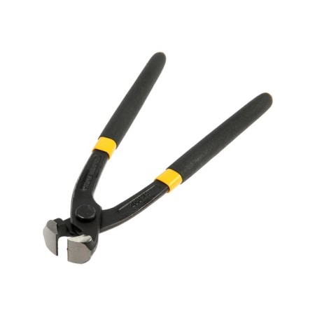 Ticks knitting tundra, CRV, straight rubberized handles, 200 mm