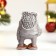 Figure soap "owl - good morning" 9x6x4.5cm/80g