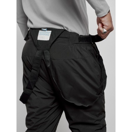 Semi -combinezone ski insulated male winter, size 52, black color-15