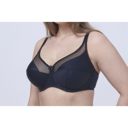 Lengy bra, size 75h, black color