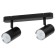Lamp OL35-2 BK 2x12W MR16 GU10 IP20 black chrome