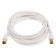 Rexant cord, TV nest - TV plug, 3 m, white
