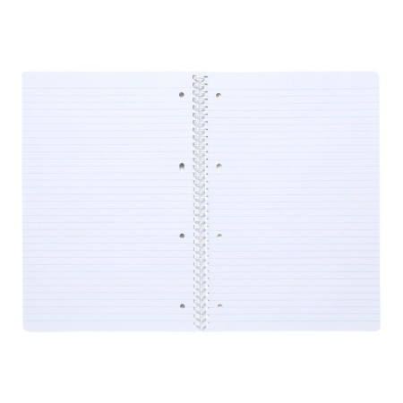 Notebook A4, 96 sheets in the ruler on the crest "Labyrinth", cover coated cardboard, glossy lamination, embossing, block 65 g/m2, 4v mix-1