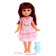 Classic doll "Light" in a dress, with a toy and accessories mix