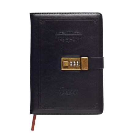 The diary is low, the PVC cover, A5 format, 140 l, cell, with a code lock, mix