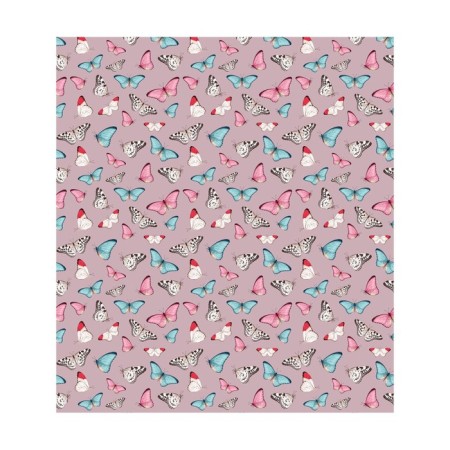 A set of napkins for setting the table “Abundance of butterflies”, rectangular, size 32x46 cm, 4 pcs-2