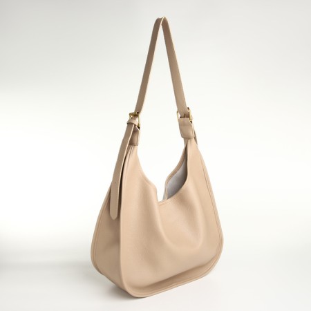 Women's bag on magnet Textura, average size, beige color-3