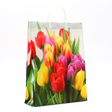Pack "Gift to mom", soft plastic, 42 x 32 cm