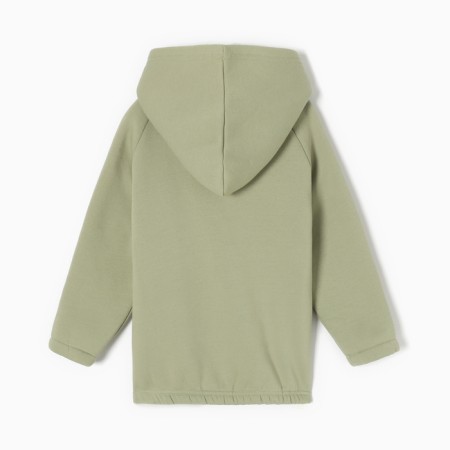 Sweatshirt (Hudy) Children's Minaku: Crush, olive color, height 116 cm-9