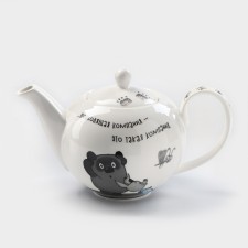 Porcelain kettle 