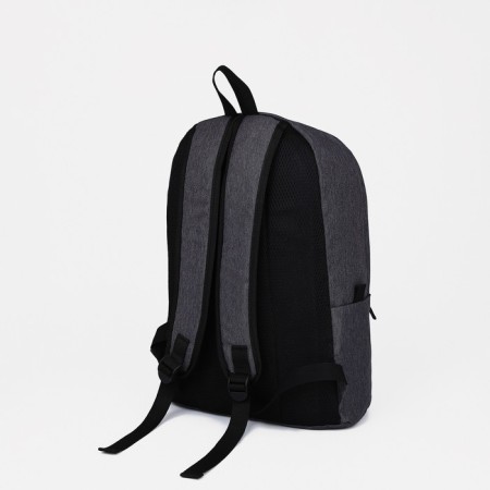 School backpack from lightning textiles, Fulldorn, 3 pockets, color gray color-3