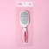 The comb is massage, wide, ventilated, 6.5 × 23.5 cm, color mix