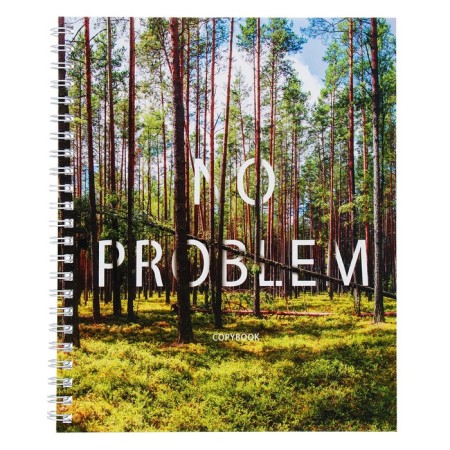 A notebook of 60 sheets in the Done line!, The cover coated cardboard, glossy lamination, block 60g/m2, mix, 5 types-7