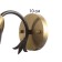 Bra "Dassa" 1he27 40W Black-Bronz 24x13x14 cm