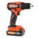 Drill-shuruvumvets Patriot Br207UES, 18 V, Li-Ion, 2x2 Ah, 38 Nm, Brighting