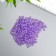 Glass beads 8/0 "matte translucent. Purpur" 10 g