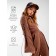 Twist girl suit, height 152 cm, brown color