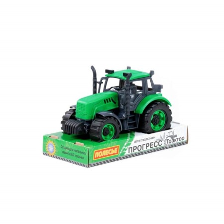 Tractor "Progress" inertial, green color-1