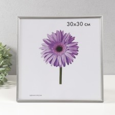 Photo frame plastic LIDA 30x30 cm silver (plastic screen)