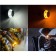 Brown backlight, 12 V, wire 25 cm, set 2 pcs