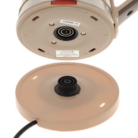 Electric kettle Viconte VC-3295, plastic, fire, 2 l, 2000 watts, beige-6