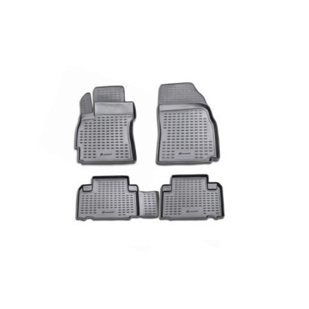 Rugs in the salon Mazda 5 2005-2010, 4 pcs. (polyurethane)