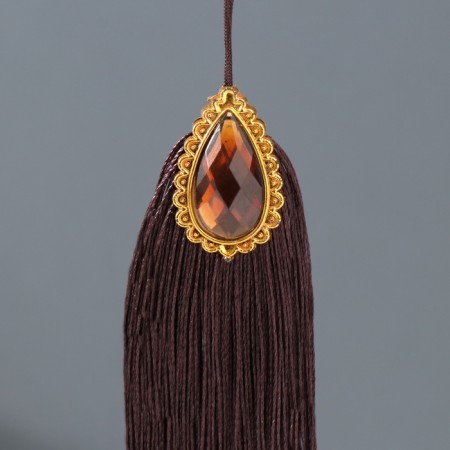 Textile suspension, plastic "Pendant East" Chocolate 1x4x15 cm-1