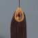 Textile suspension, plastic "Pendant East" Chocolate 1x4x15 cm