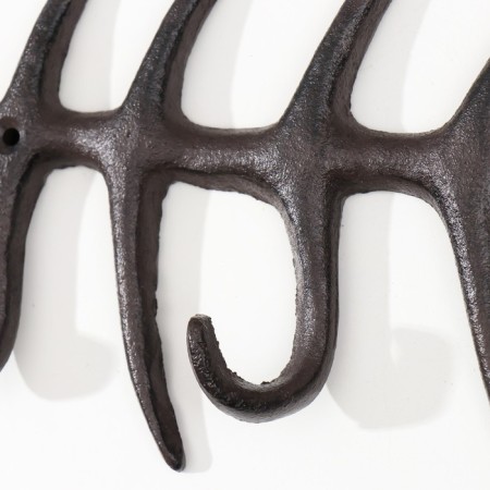 Hooks decorative cast iron "fish skeleton" 46x16 cm-2