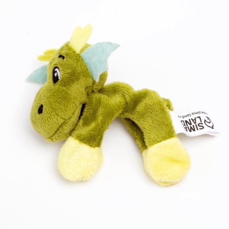 Soft toy-Magnet "Dragon", 8.5 cm, light green color-2