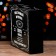 Gift box "100% man", black, 23 x 23 x 8 cm