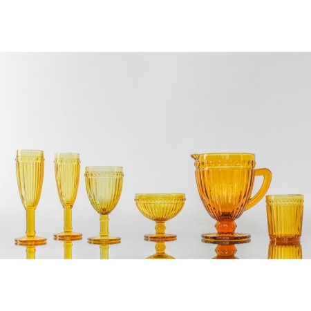 The glass of the Bosphorus, 160 ml, 7 × 7 × 20 cm, yellow color,-6