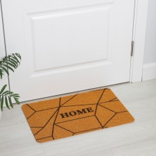 Rug -shaped muddy shares of Home, 40 × 60 cm, sandy color