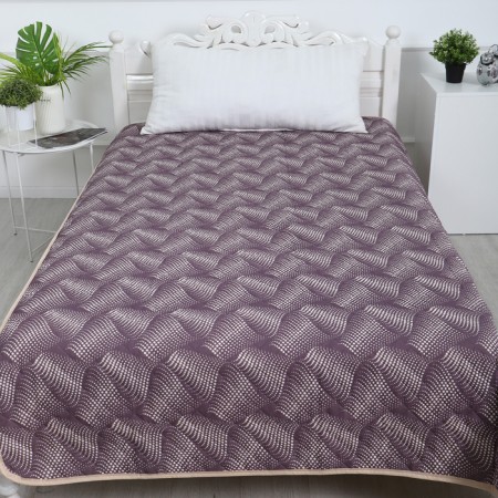 Cover illusion 200x210cm, chocolate, calico 120g/m, HL 100%