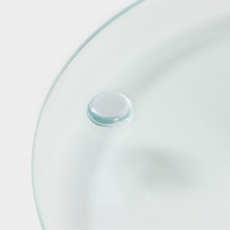 Glass stand for the cake rotating shares "Black", d = 32 cm, black color-6