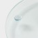 Glass stand for the cake rotating shares "Black", d = 32 cm, black color