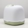 Toilet closed with a scoop, 47 x 40 x 39 cm, white-green