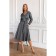 Women's dress, size 42, gray color 5583