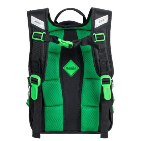 School backpack by Ergon. Spray Across 178 35*26*14 MAL + PEN, SECHE SERS/ZEL 24-178-3-3