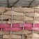 Kashpo wicker oval, 23x15xh12cm, natural/pink