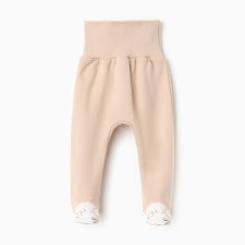 Children's sliders, beige color/hares, height 56 ​​cm