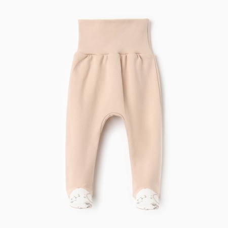 Children's sliders, beige color/hares, height 56 ​​cm
