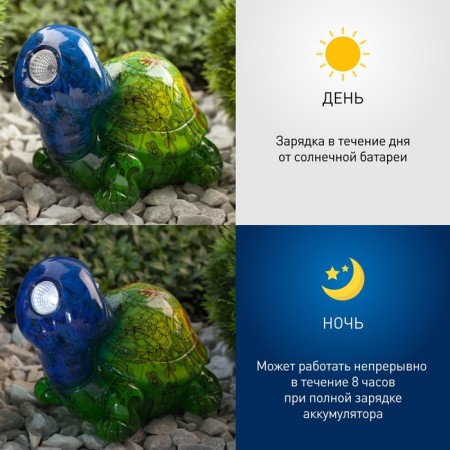 Lamp Garden Era on the Solar Battery "Turtle" LED, IP54-5