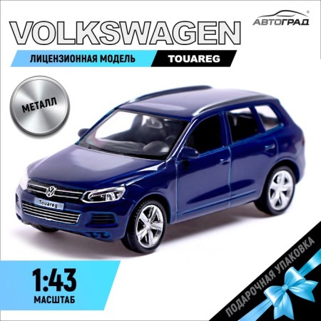 Metal Metal Volkswagen Touareg, 1:43, Blue color