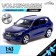 Metal Metal Volkswagen Touareg, 1:43, Blue color