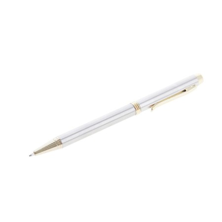 Gift handle, ball, in a plastic case, rotary, "expert", gray with golden inserts-2