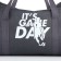Sports bag with lightning, long belt, gray color
