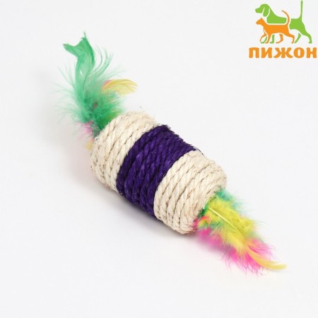 Passioner toy Sizaley "candy", 6.5 x 3.5 cm, white/purple
